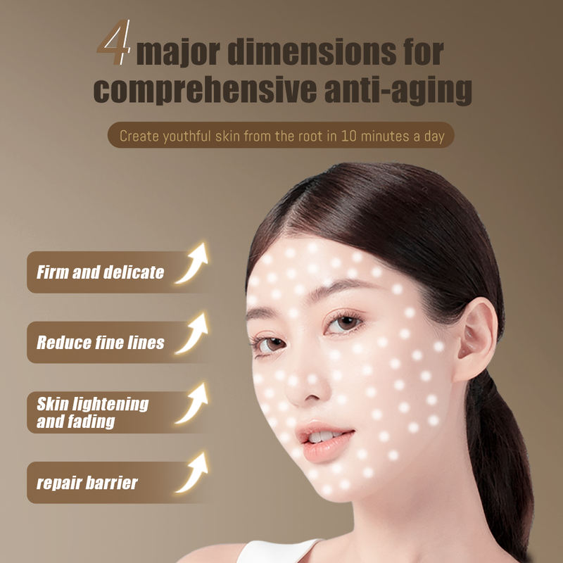 LED Photon Therapy Silicone Face Mask | 7-Color Light Skin Rejuvenation Beauty Device