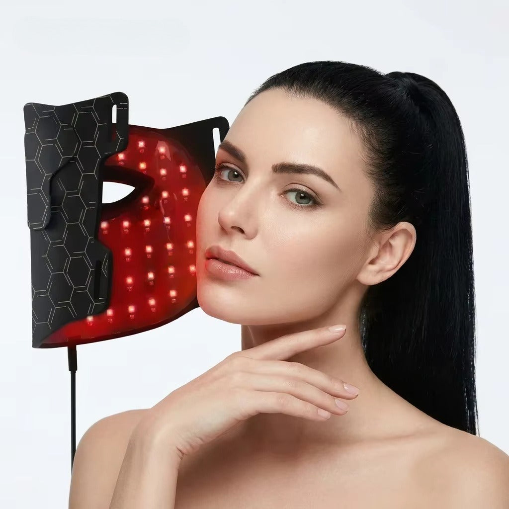 LED Photon Therapy Silicone Face Mask | 7-Color Light Skin Rejuvenation Beauty Device