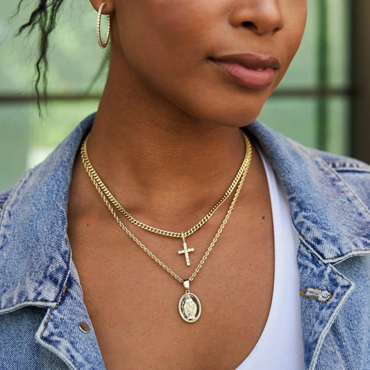 2 Chains + 2 Pendants - Women's Set A
