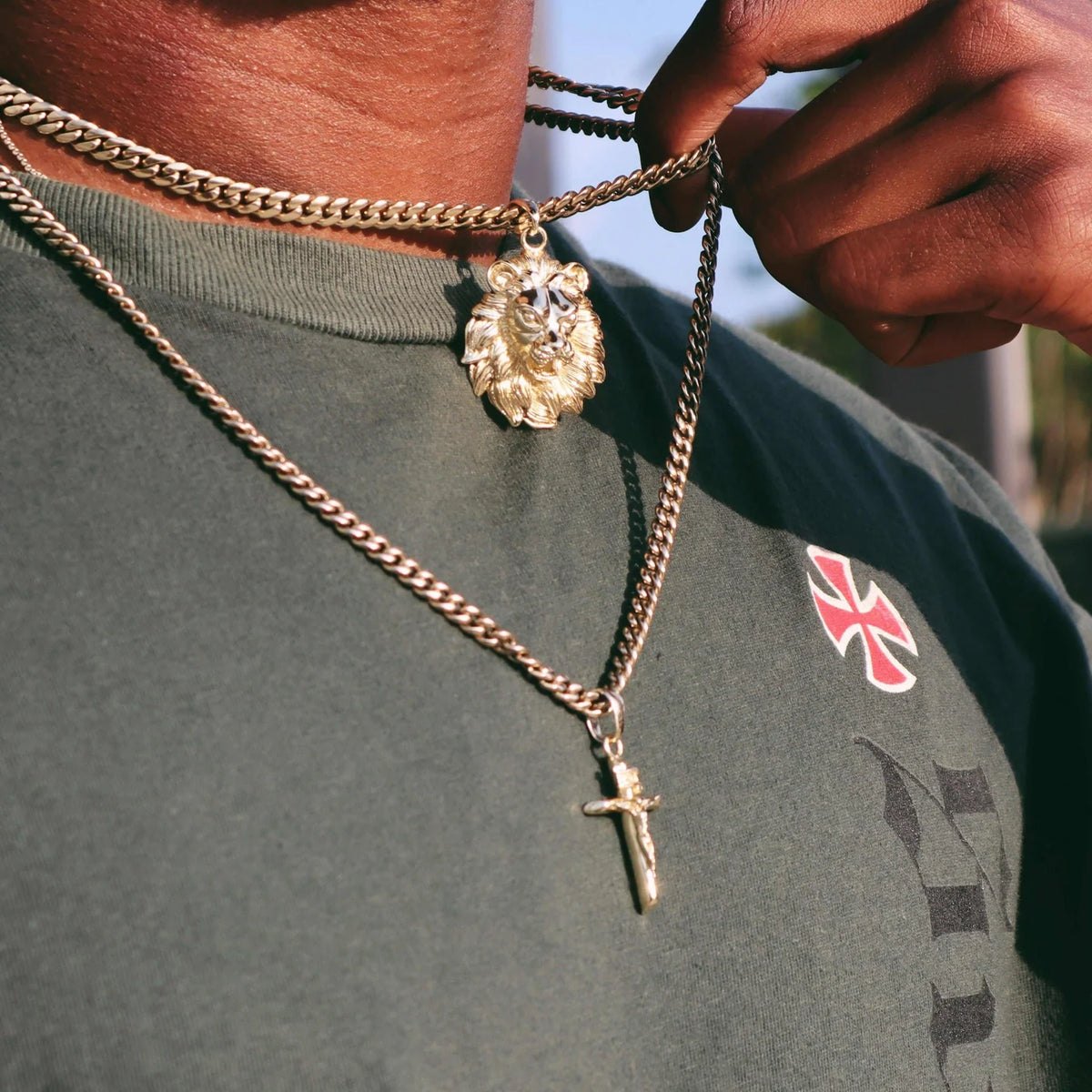 2 Chains + 2 Pendants - Men's Set B