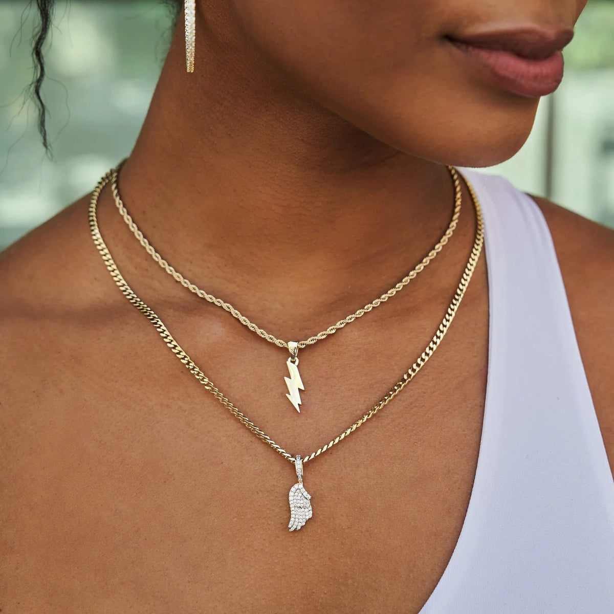 2 Chains + 2 Pendants - Women's Set B